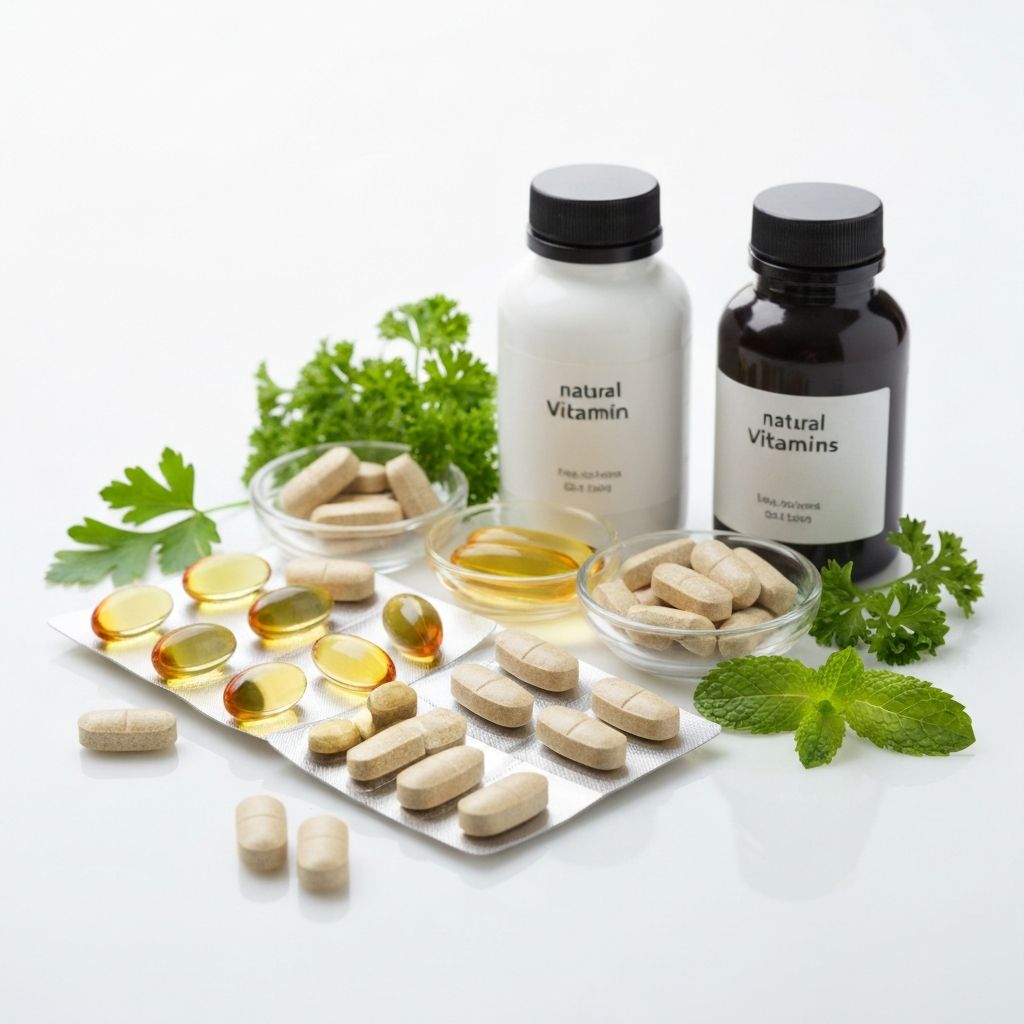 Natural vitamins and supplements